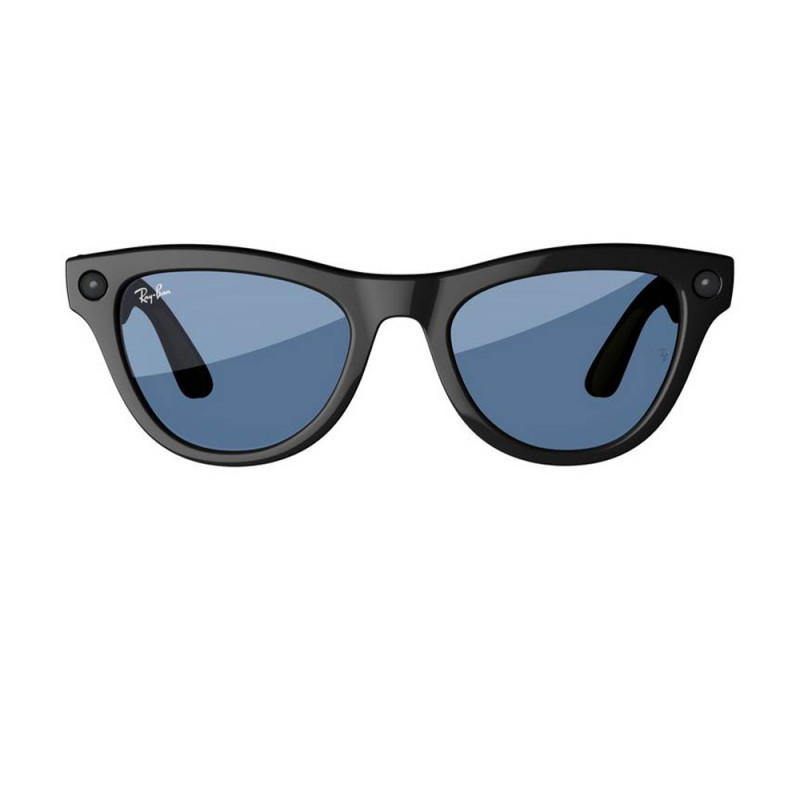 Ray-Ban Meta – Skyler pametne naočale – Boja: Sjajno crna / Transitions Cerulean plava