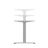UVI Standard V2 sit-stand desk (frame), electric grey