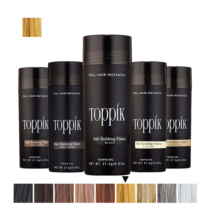 Toppik vlakna za kosu, Light Blonde / Svijetlo plava (velika 27,5 g, do 50 nanosa)