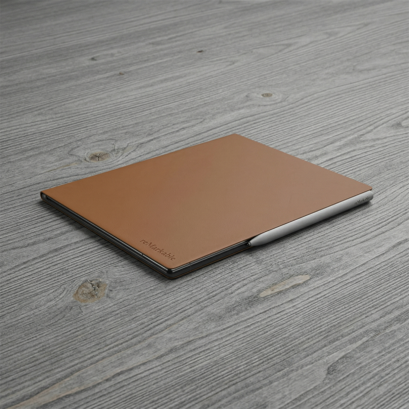Ovitek reMarkable 2 - Book Folio Premium usnje - Rjava Ovitek reMarkable 2 - Book Folio Premium usnje - Rjava